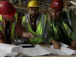 Construction Site Stock Footage