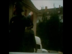 SYND 1-6-72 POLICE GUN-BATTLE AND ARREST OF GANGLAND TERRORIST News Clip