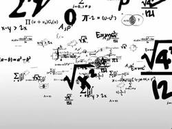 Maths Symbols Journey Stock Footage