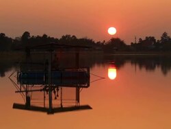 Sunset Timelapse Stock Footage