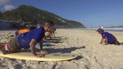 Favela kids aim for surfing at next Olympics News Clip
