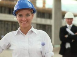 NTSC: Portrait Of A Civil Engineer Stock Footage