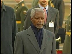 UN Sec Gen lays wreath at tomb of unknown soldier News Clip