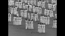 CAN505 CZECH ATHLETES GIVE A DISPLAY OF THEIR PHYSICAL CULTURE IN PRAGUE Instructional Video