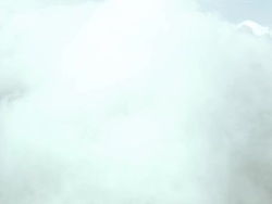 Flight Through Cloud Over Weymouth Stock Footage