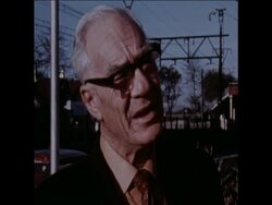 SYND 13/6/72 UNIVERSITY HEAD WALDEN TALKS ABOUT STUDENT DEMONSTRATION News Clip