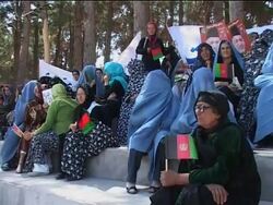 President on campaign trail as polls show him frontrunner News Clip