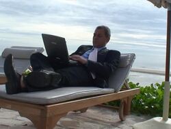 Logging off Stock Footage