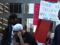 Occupy Wall Street Protests Stock Footage