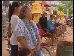 CAMBODIA: SON SANN FUNERAL News Clip
