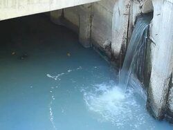 HD:Waste drain Stock Footage