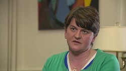 Northern Ireland's First Minister Arlene Foster describes calls for resignation as 'misogynistic' News Clip