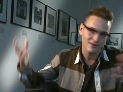 Preston Interview Stock Footage