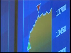 Stocks sharply higher in morning trade after Wall Street gains News Clip