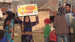 CLEAN : Civilians continue to flee fighting in northern Syria News Clip