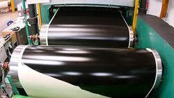 Coating Machine Stock Footage