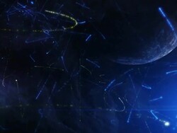 Cosmic Traffic Stock Footage