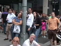 New York City Commemorates 10th Anniversary Of Sept. 11th Attacks Stock Footage