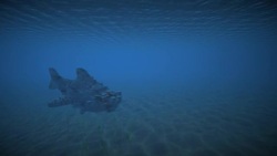 Cube shark Stock Footage