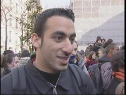 Students demo, interview with employer on youth jobs News Clip