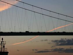 Bosphorus Bridge. Stock Footage