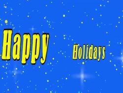 Happy Holidays Background Loop Stock Footage