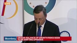 Mario Draghi Says Monetary Policy Is Working News Clip