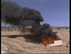 USA: DRUGS BEING BURNED News Clip