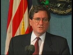USA: WASHINGTON: RICHARD HOLBROOKE KOSOVO PRESS CONFERENCE News Clip