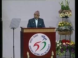 Annan meets Thaksin, speech by Nepalese king News Clip