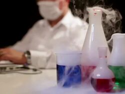 Scientist in the Lab Stock Footage