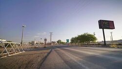 Traffic near Arizona border with Mexico News Clip