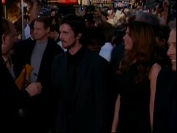 'Batman Begins' Premiere Stock Footage