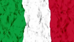 Italy Flag Stock Footage