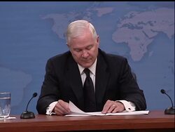 Defense Secretary Robert Gates says tough economic times require that he shutter a major command that employs some 5,000 people in Norfolk, Va., and eliminate other jobs throughout the military. News Clip