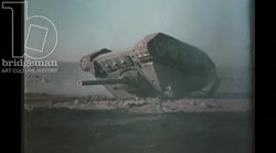 Aftermath of nuclear bomb test, USSR 1954 Stock Footage