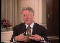 USA: PRESIDENT CLINTON LEWINSKY TESTIMONY VIDEO HIGHLIGHTS News Clip