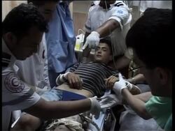 Israeli military says soldiers shoot and wound several Palestinians News Clip