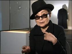 Yoko Ono exhibits her work in Berlin News Clip
