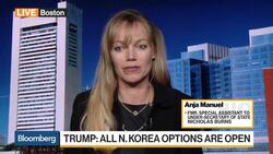 Pres. Trump Says All North Korea Options Are Open News Clip