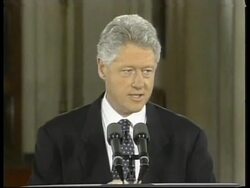 USA: CLINTON COMMENTS ON CHINA - TAIWAN RELATIONS News Clip