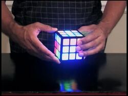 The Rubik's Cube has gone digital. The latest version of the cube doesn't require twisting and turning, just a soft finger swipe across its surface will do. It's a Rubik's Cube for the iPhone age. News Clip