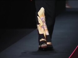 Designer Veronique Leroy introduces variations of the traditional flower print News Clip