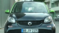 Daimler-owned car brand Smart unveils its latest electric range. News Clip