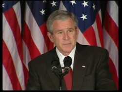 Bush says he will veto Iraq withdrawal bill, Pelosi reaction News Clip