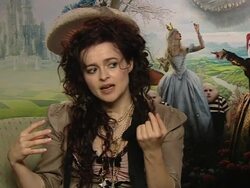 Alice In Wonderland Interviews Stock Footage