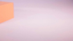 HD Dolly:Brown paper box on white background. Stock Footage