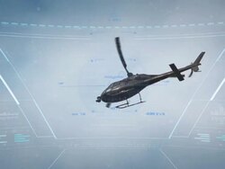 Helicopter Tracking Stock Footage