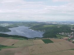 Edersee Lake Stock Footage