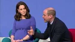 The Duke and Duchess of Cambridge, Prince Harry and Meghan Markle hold the first Royal Foundation Forum News Clip